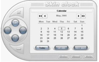 Skin Clock Screenshot
